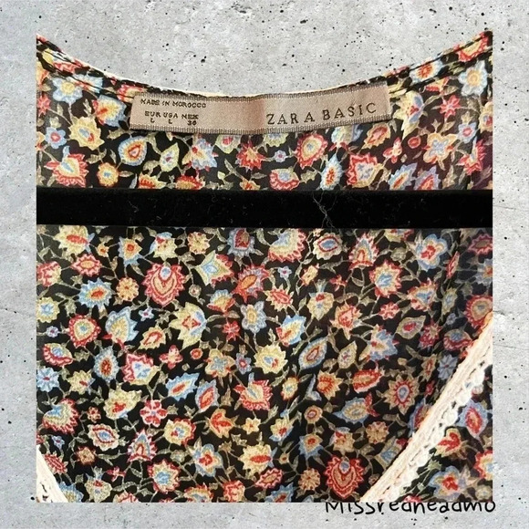 ~Zara~ Top - Large - Picture 3 of 4